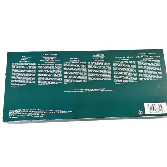 NEW Crabtree & Evelyn 6 Piece HAND THERAPY Gift Set - Picture 5 of 5